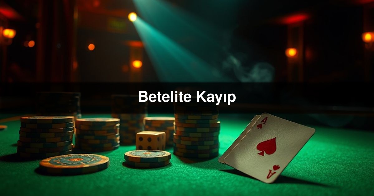 Betelite Kayıp